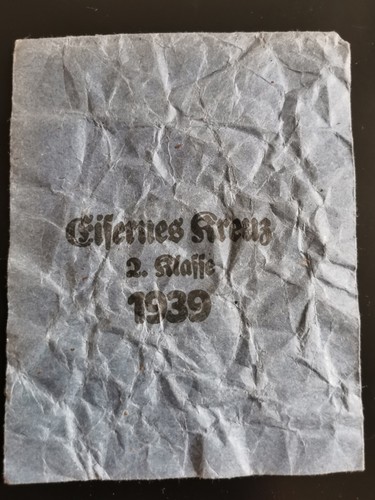 Orginal ww2 german iron cross - orginal,