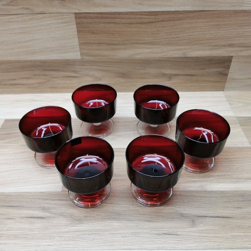 Set vintage luminarc - of, 6