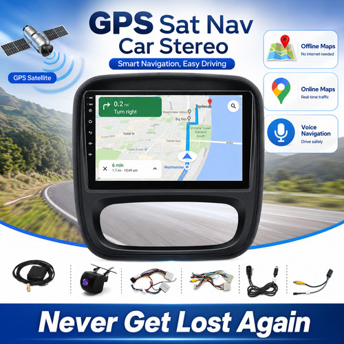 Android15 gps sat nav - nav, car