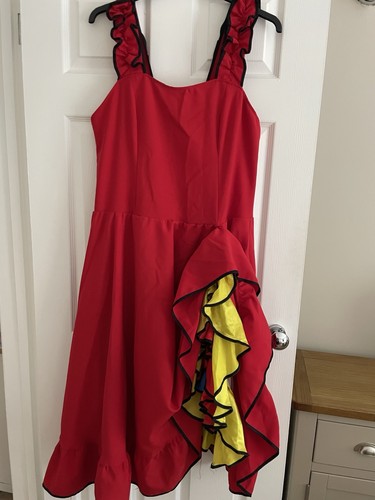 Red flamenco spanish style - flamenco,