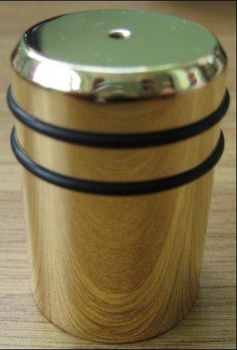 Alloy brass end caps - brass,