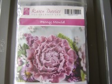 NEW KAREN DAVIES - Peony- SILICONE MOULD