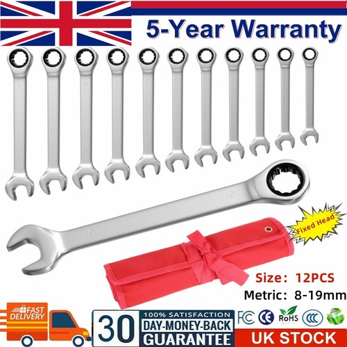 12pcs tooth ratchet spanner - tooth,