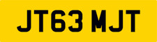 NEW 63 REG PRIVATE CAR NUMBER