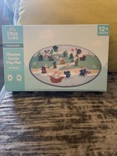 Wooden Castle Play Mat.