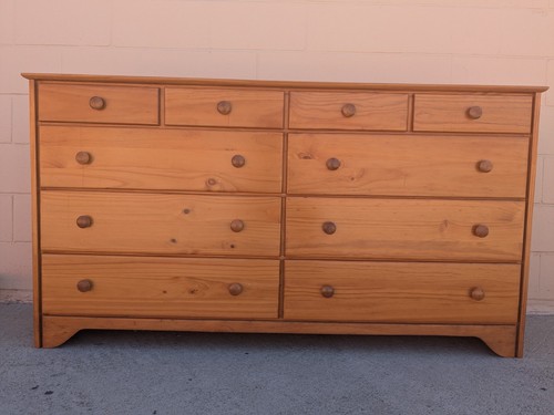 Large pine wood - wood, dresser