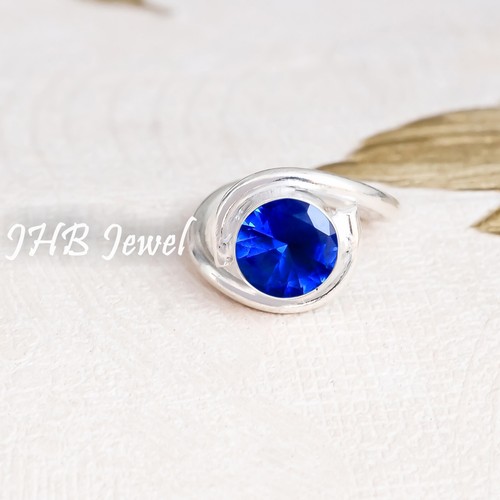 Faceted tanzanite gemstone 925 - gemstone,