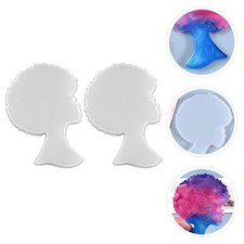 2pcs Silicone Mold Cartoon