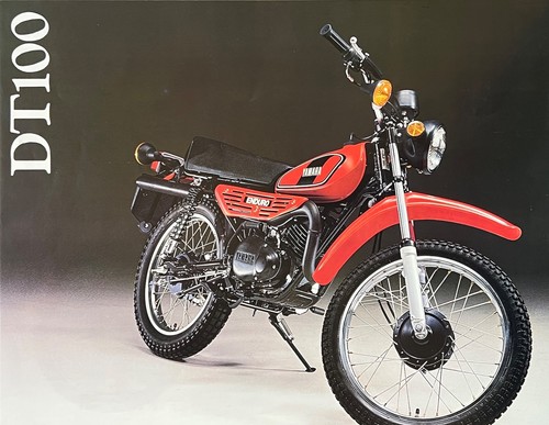 1978 yamaha dt100 page - dt100, 4-page