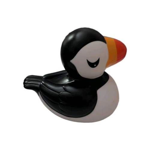 Puffin rubber duck - duck, quackie