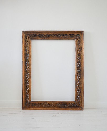 Vintage large wood - vintage, carved