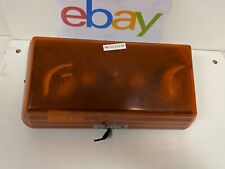 ECCO/VISION ALERT 12V ROTATING/Spinning AMBER Dual/Twin Recovery LAMP LIGHT-BAR