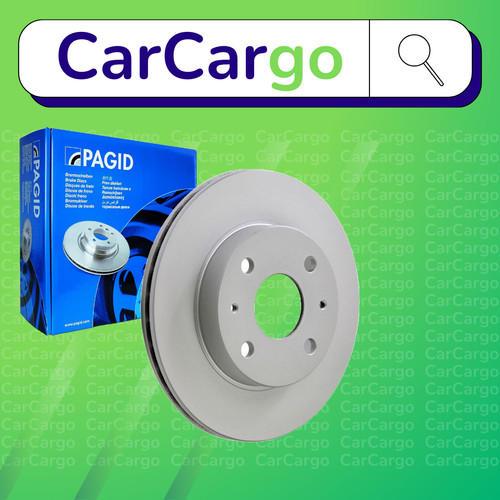 Pagid vented front brake discs - vented,