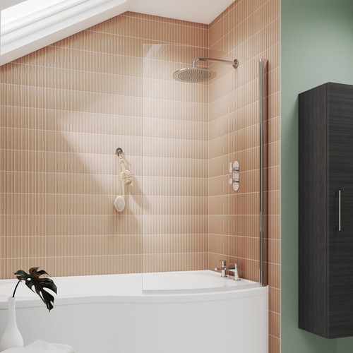 Nuie shaped bath screen - nuie,