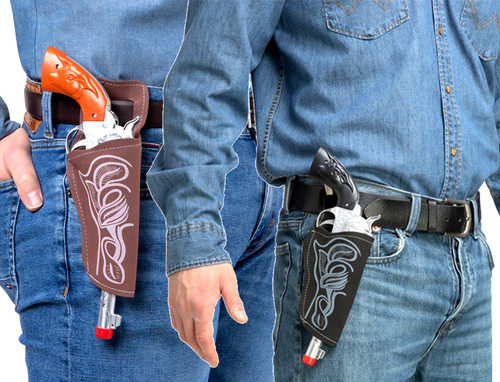 Cowboy holster belt plastic - holster,