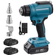 Cordless Hot Air Gun Electric Handheld Heat Gun 3 Nozzles For Makita 21V Battery