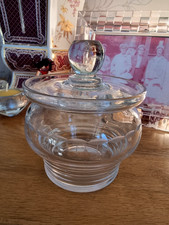STUART CRYSTAL GLASS  LIDDED