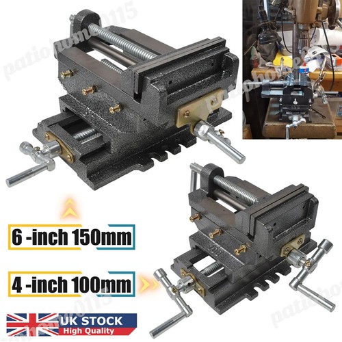 Cross slide vise - 4",