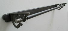 Rustic iron TOWEL holder RAIL