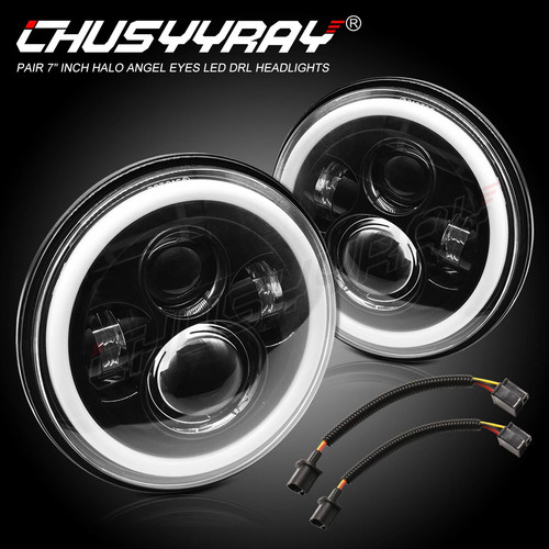 Pair led headlight - led, for