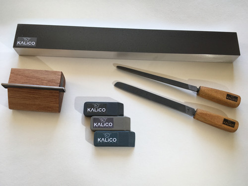 Fret dressing kit with - kit,