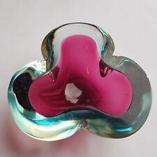 Murano art glass dish bowl