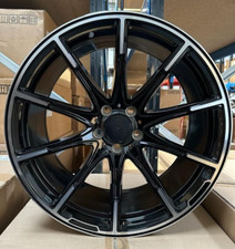 Black MF Mercedes CLS E S CL SL Class x4 20" Brabus 337 Style Alloys 8.5/9.5 C