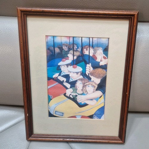 Beryl cook print bumper cars - beryl, cars'