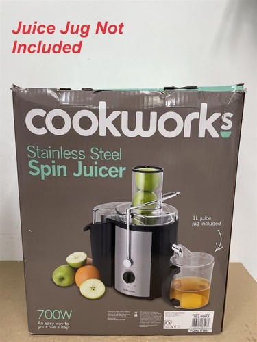 Cookworks spin juicer black - cookworks,