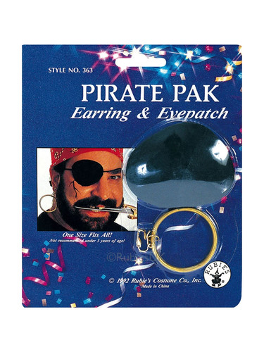 Pirate pack costume set - pirate,