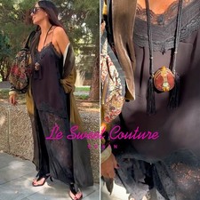 ZARA WOMAN NWT FW25 CORD, BOX AND STONE NECKLACE GOLDEN 4736/278/303