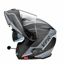 VIPER RSV171 ZONE BLINC BLUETOOTH FLIP UP MOTORCYCLE CRASH HELMET  SIZE LGE