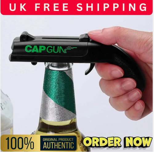 Creative cap gun bottle opener - cap,