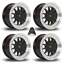 Autostar Raider 15" 7.5J alloys fits MX5 CIVIC FIESTA VW GOLF MINI 4x108 4x100