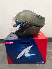 Shark OXO Flip Up Motorcycle Motorbike Helmet  Sikter Matt Green G02 Size S