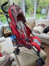 Silver Cross Zest Stroller Red