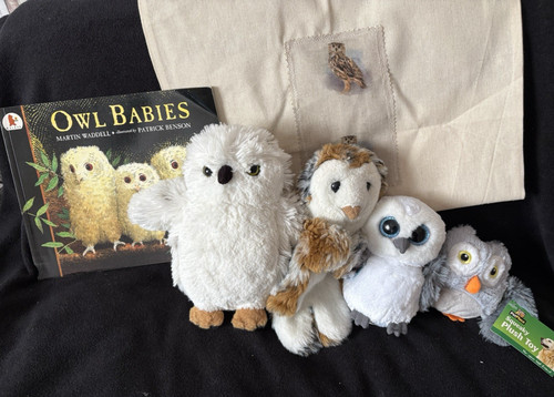 Owl babies storysack soft - owl, 4