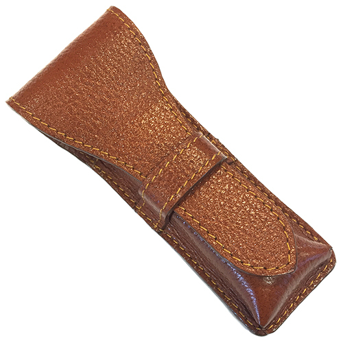 Brown parker genuine - brown, leather