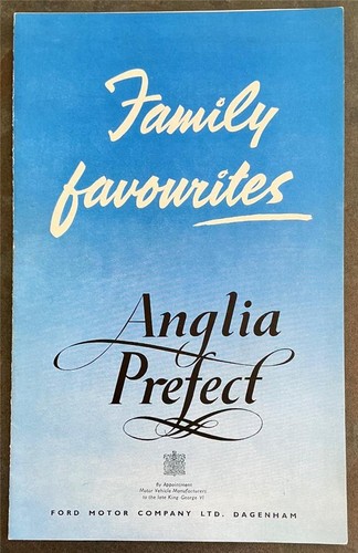 Ford anglia prefect - ford, &