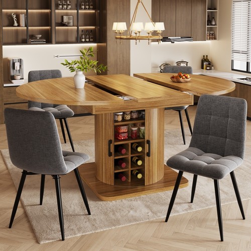 Extendable dining table - table, &