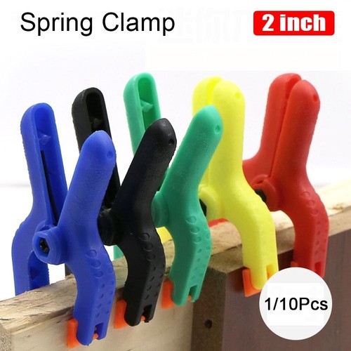 1pc 10pcs plastic spring clamp - 1pc/10pcs,