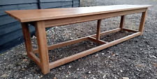 10 ft Refectory 17th Century   Style  Oak Dining Table