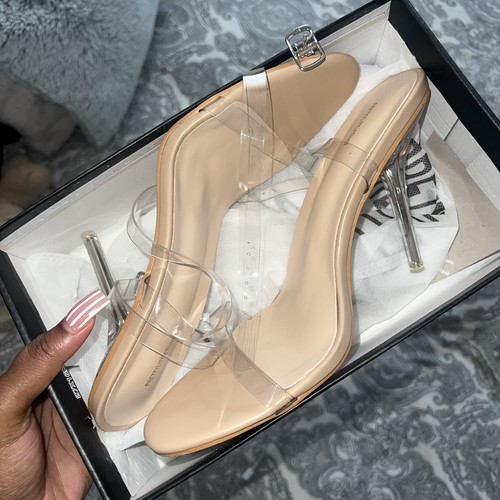 Prettylittlething nude clear - prettylittlething,