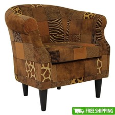 Patchwork Animal Print Club