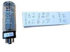 Mullard EL34 Code XF2 B1D3