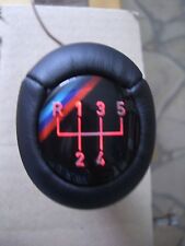 Genuine BMW e34 e32 E36 Z3 5 Speed M Gear Knob Illuminated NEW with M Stripes
