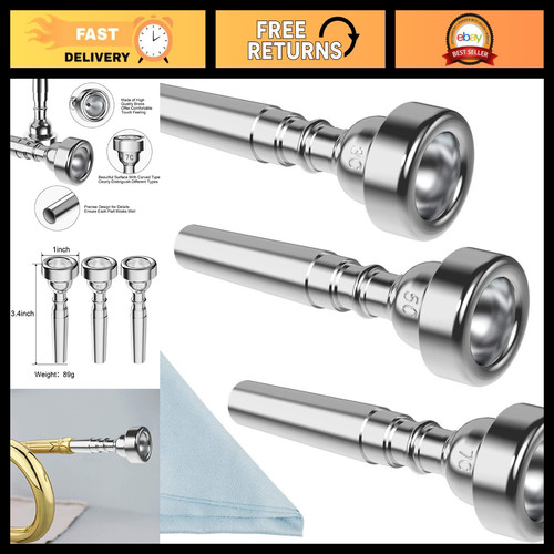 Trumpet mouthpiece set 5c - set, 7c