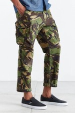 Rare Vintage 80s rear pocket British army DPM camo trousers pants combat cargo