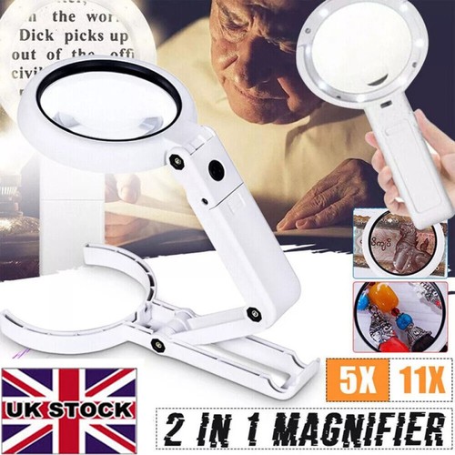 11x magnifying glass - 5x/11x,