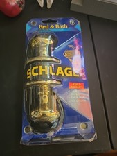 Schlage Antique Brass Bed And